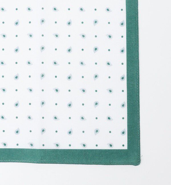 SHIPS「GRAZIINA: ペーズリー ポケットチーフ」|ハンカチ|