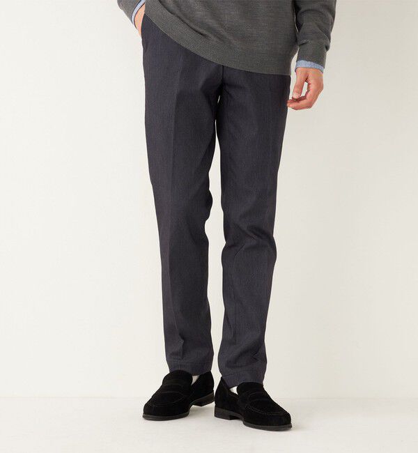 SHIPS Colors 「SHIPS Colors:THERMO WALKER(R) チノ パンツ（セットアップ対応可能）」|チノ|ネイビー