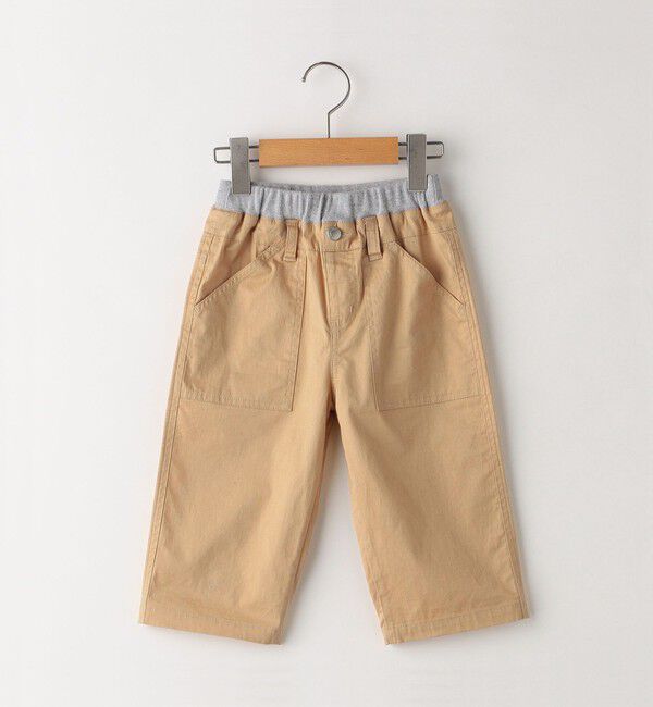 SHIPS KIDS「SHIPS KIDS:80～90cm / カラー 6分丈 ショーツ」|その他|ベージュ