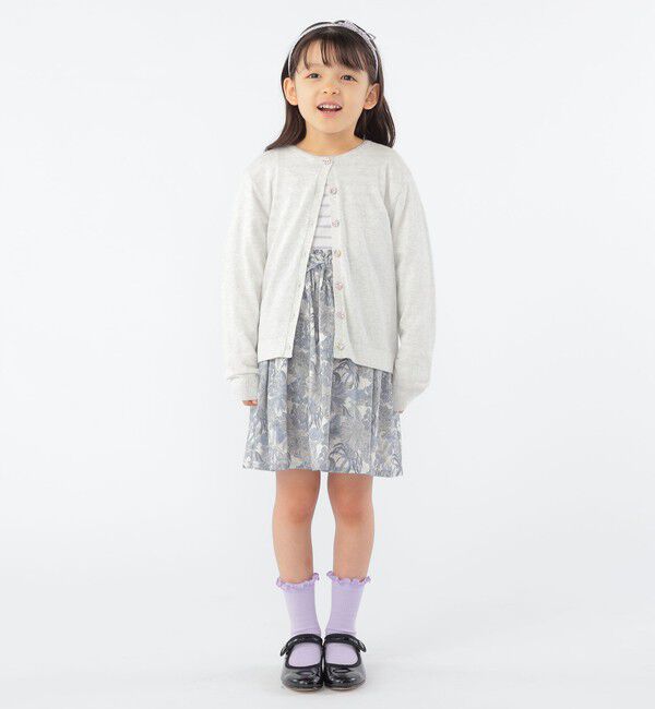 SHIPS KIDS「SHIPS KIDS:100～130cm / リバティ カーディガン」|カーディガン|