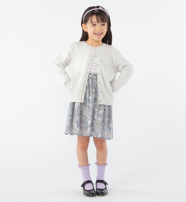 SHIPS KIDS「SHIPS KIDS:100～130cm / リバティ カーディガン」|カーディガン|