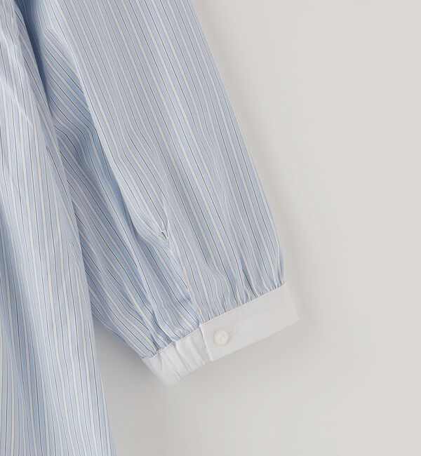 SHIPS KIDS「SHIPS KIDS:140～150cm / フリル シャツ ワンピース」|ワンピース|