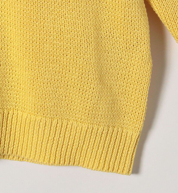 SHIPS any「SHIPS any:〈手洗い可能〉リリヤーン ライン Vネック ニット プルオーバー」|ニット・セーター|