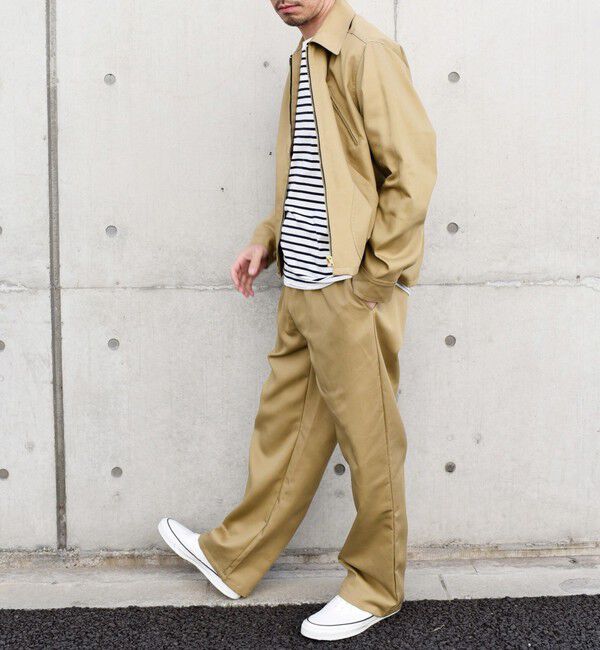 SHIPS any「【SHIPS any別注】 HELLO FOX: ミリタリー ジップ ブルゾン (セットアップ対応)◇」|ブルゾン・スタジャン|