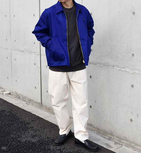 SHIPS any「【SHIPS any別注】 HELLO FOX: ミリタリー ジップ ブルゾン (セットアップ対応)◇」|ブルゾン・スタジャン|