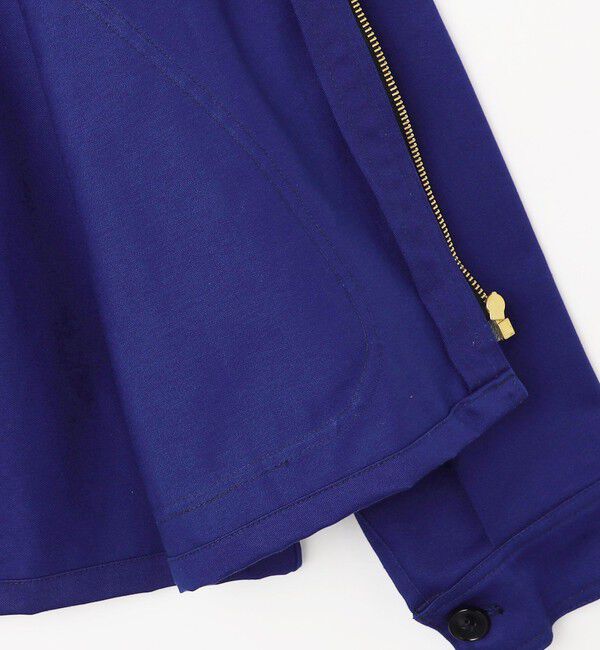 SHIPS any「【SHIPS any別注】 HELLO FOX: ミリタリー ジップ ブルゾン (セットアップ対応)◇」|ブルゾン・スタジャン|