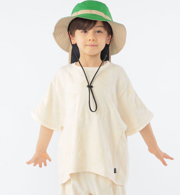 SHIPS KIDS「SHIPS KIDS:100～130cm / パイル ジャカード TEE」|Tシャツ・カットソー|