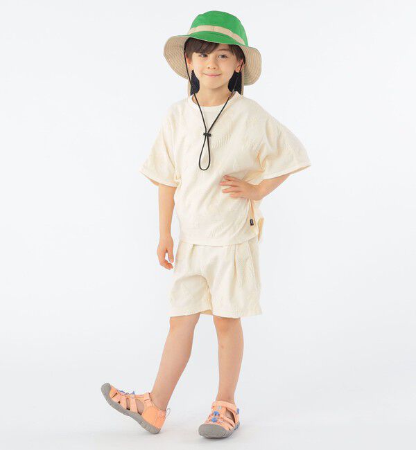 SHIPS KIDS「SHIPS KIDS:100～130cm / パイル ジャカード TEE」|Tシャツ・カットソー|