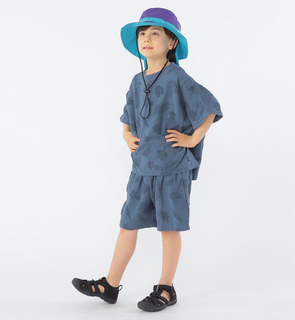 SHIPS KIDS「SHIPS KIDS:100～130cm / パイル ジャカード TEE」|Tシャツ・カットソー|