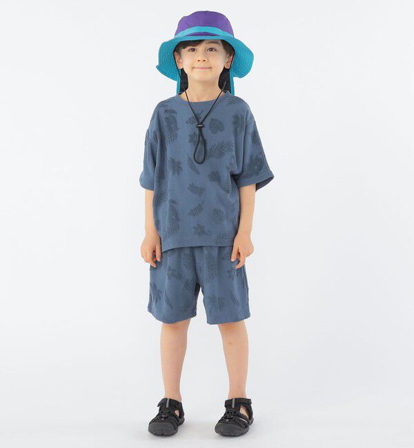 SHIPS KIDS「SHIPS KIDS:100～130cm / パイル ジャカード TEE」|Tシャツ・カットソー|