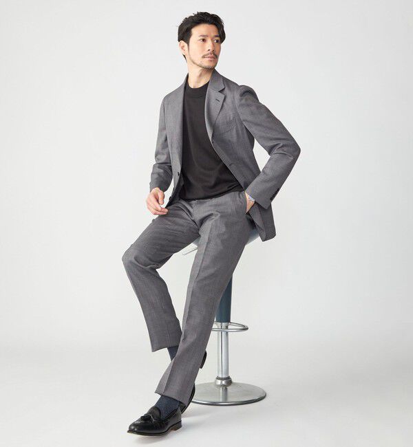 SHIPS「SHIPS: シーアイランド コットン モックネック ニットTシャツ」|Tシャツ・カットソー|