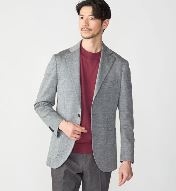 SHIPS「SHIPS: シーアイランド コットン モックネック ニットTシャツ」|Tシャツ・カットソー|