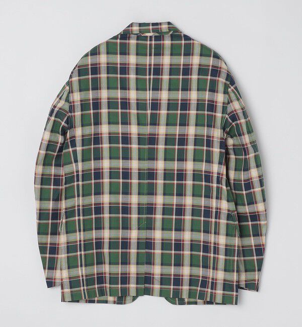 SHIPS Colors 「BARRY BRICKEN:チェック ジャケット(セットアップ対応可能)」|テーラードジャケット|