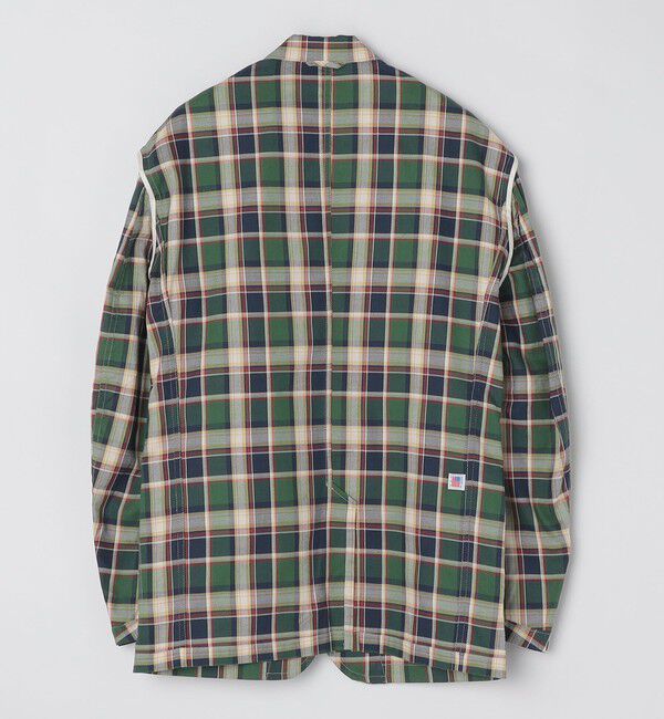 SHIPS Colors 「BARRY BRICKEN:チェック ジャケット(セットアップ対応可能)」|テーラードジャケット|