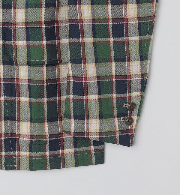 SHIPS Colors 「BARRY BRICKEN:チェック ジャケット(セットアップ対応可能)」|テーラードジャケット|