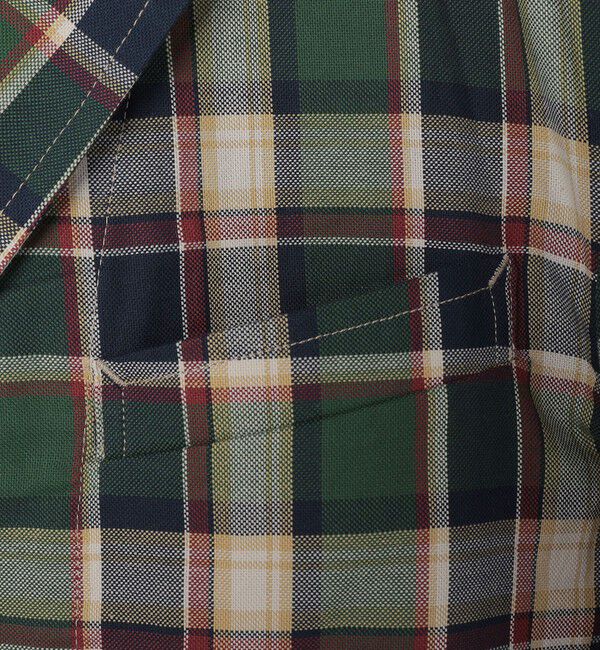 SHIPS Colors 「BARRY BRICKEN:チェック ジャケット(セットアップ対応可能)」|テーラードジャケット|