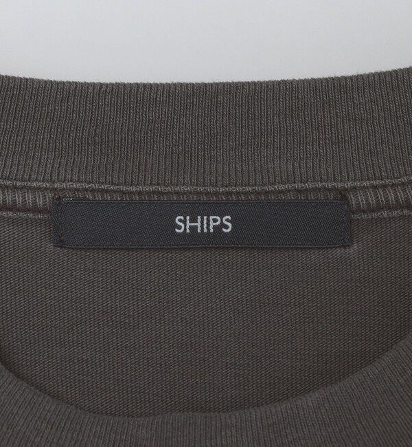 SHIPS「SHIPS: ピマ ガーメントダイ Tシャツ」|Tシャツ・カットソー|