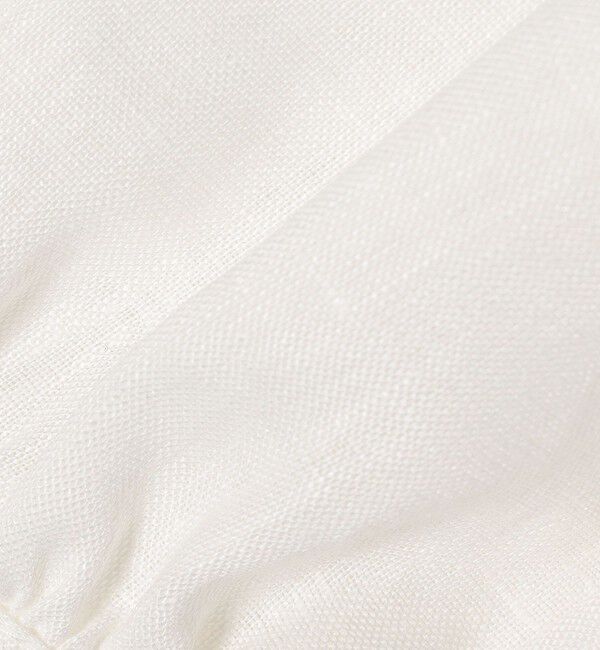 SHIPS Colors 「SHIPS Colors:〈洗濯機可能〉リネン パフスリーブ ブラウス」|シャツ・ブラウス|