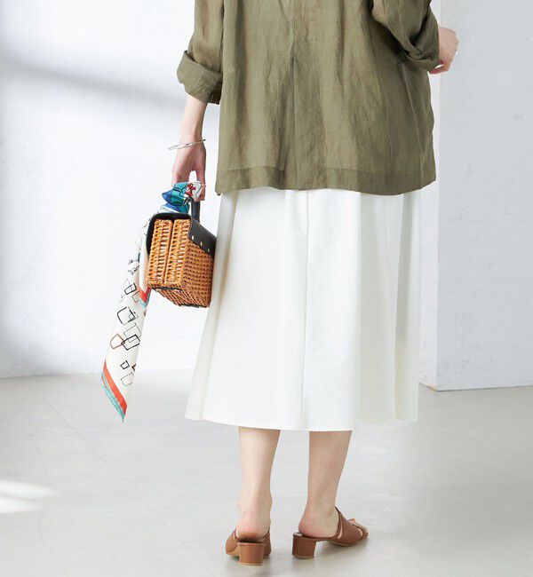 SHIPS for women「〈撥水加工/UVカット/手洗い可能〉ギャザー スカート ◇」|スカート|