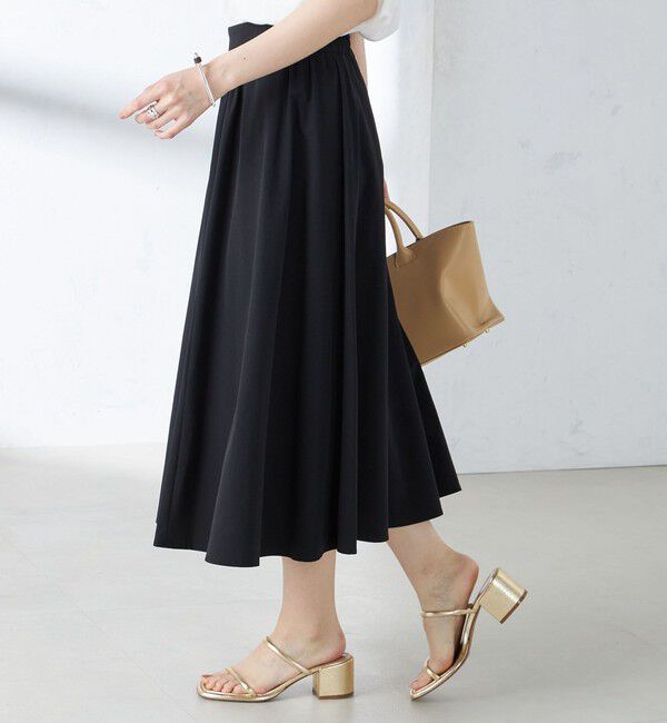 SHIPS for women「〈撥水加工/UVカット/手洗い可能〉ギャザー スカート ◇」|スカート|