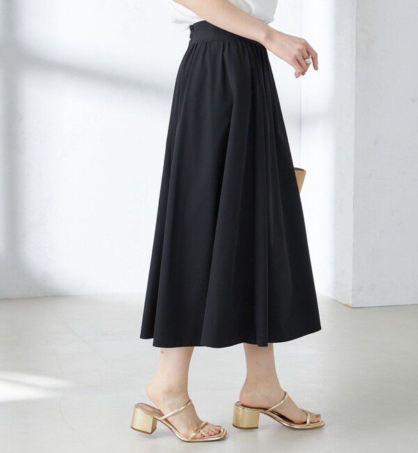 SHIPS for women「〈撥水加工/UVカット/手洗い可能〉ギャザー スカート ◇」|スカート|