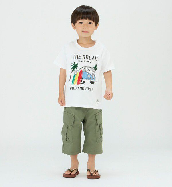 SHIPS Colors 「SHIPS Colors:〈洗濯機可能〉7分丈 カーゴ パンツ(80~130cm)」|カーゴ|