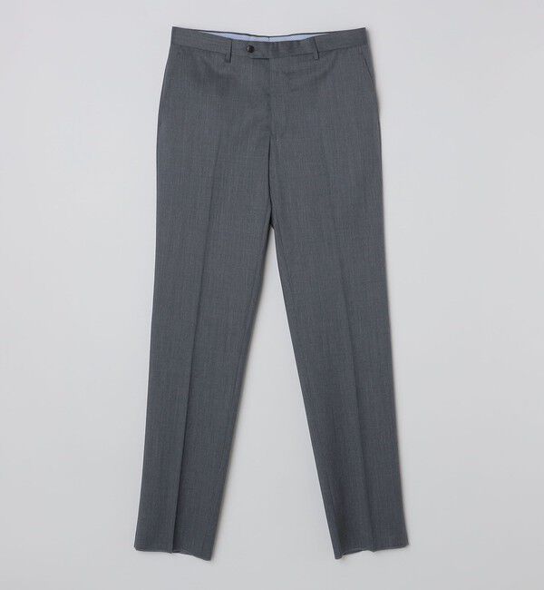 SHIPS「EQUIPAGE: ウール サージ スラックス」|スラックス|グレー系