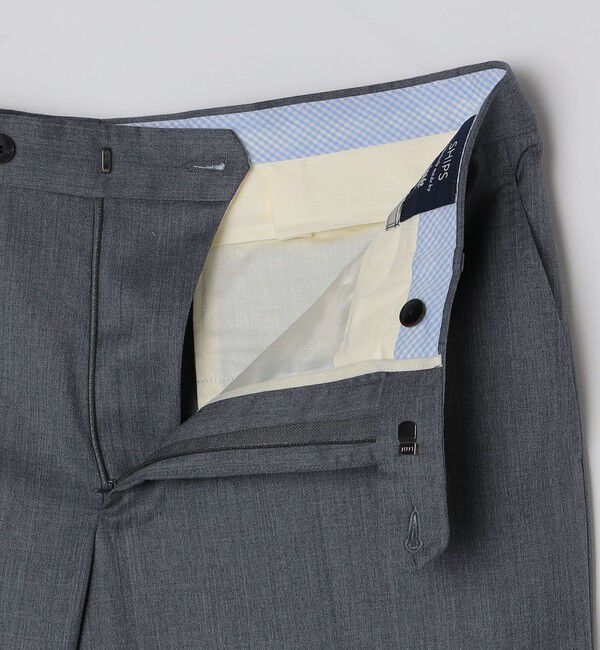 SHIPS「EQUIPAGE: ウール サージ スラックス」|スラックス|