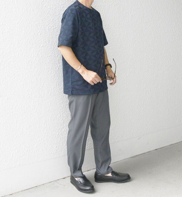 SHIPS any「SHIPS any: ジオメリンクス ジャカード ポケット Tシャツ◇」|Tシャツ・カットソー|