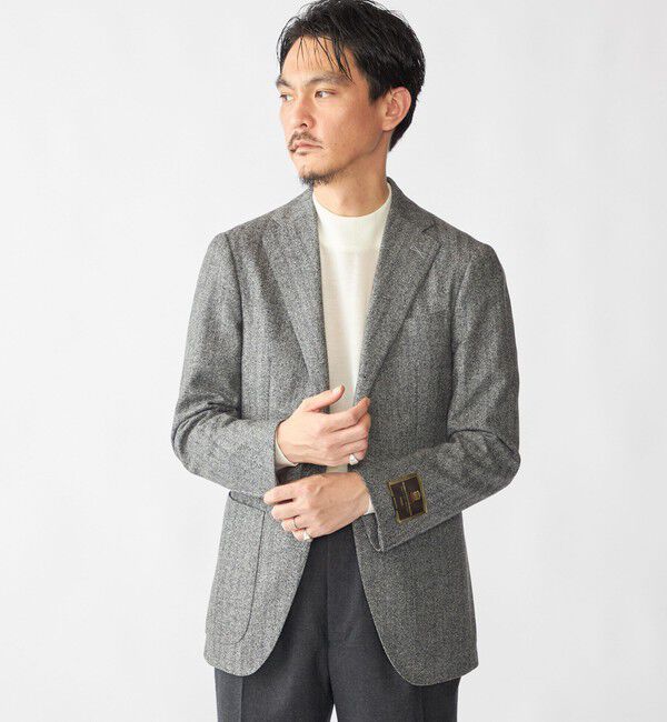 SHIPS「SHIPS:〈手洗い可能〉HANDFRAME 16ゲージ モックネック ニット」|ニット・セーター|