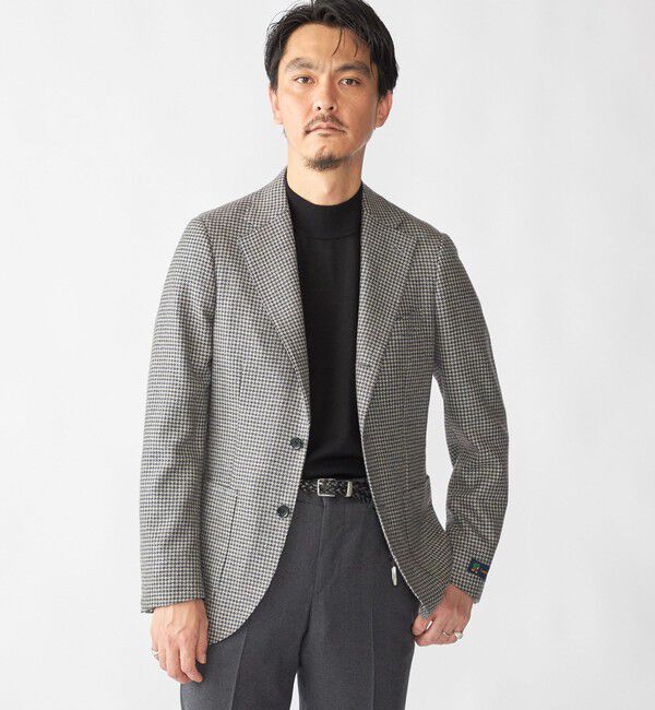 SHIPS「SHIPS:〈手洗い可能〉HANDFRAME 16ゲージ モックネック ニット」|ニット・セーター|