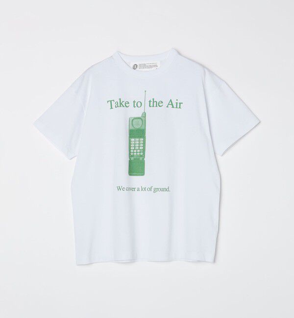 SHIPS「Ophrys: TAKE TO THE AIR TEE」|Tシャツ・カットソー|ホワイト