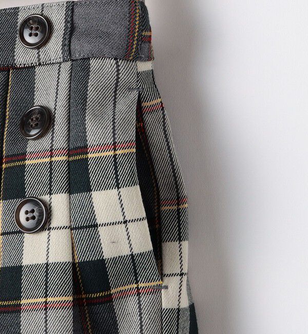 SHIPS KIDS「SHIPS KIDS:100～130cm / チェック プリーツ スカート」|スカート|