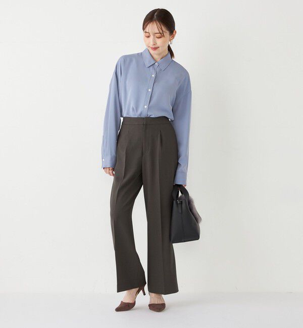 SHIPS Colors 「SHIPS Colors:〈手洗い可能〉リラックス ワイド パンツ」|その他|