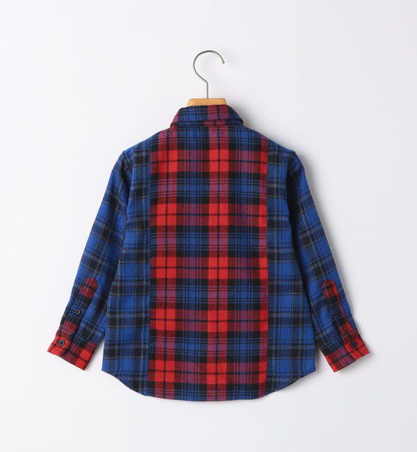 SHIPS KIDS「SHIPS KIDS:100～130cm / チェック パターン シャツ」|シャツ・ブラウス|