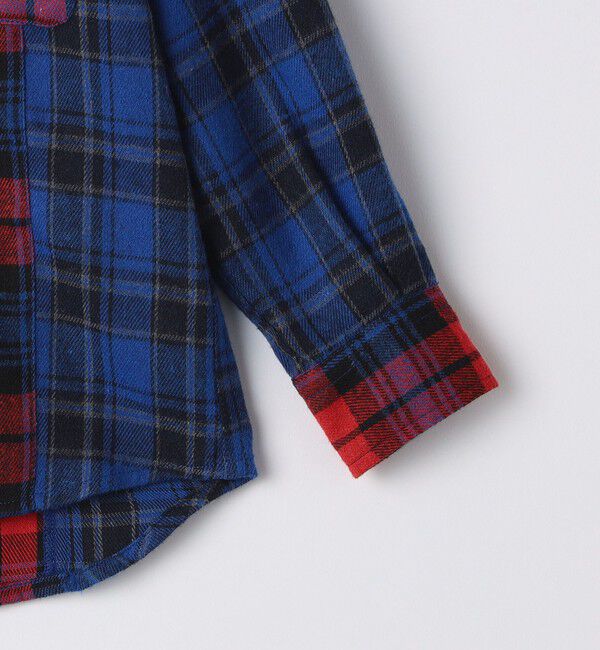 SHIPS KIDS「SHIPS KIDS:100～130cm / チェック パターン シャツ」|シャツ・ブラウス|