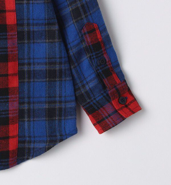 SHIPS KIDS「SHIPS KIDS:100～130cm / チェック パターン シャツ」|シャツ・ブラウス|