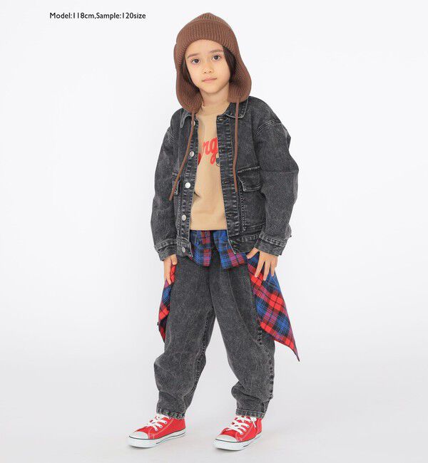 SHIPS KIDS「SHIPS KIDS:100～130cm / チェック パターン シャツ」|シャツ・ブラウス|