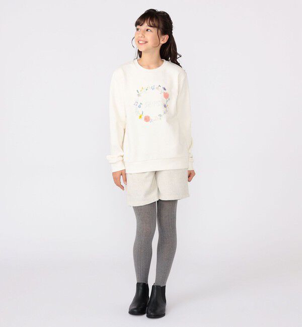 SHIPS KIDS「SHIPS KIDS:140～150cm / ツイード タック キュロット」|キュロット|