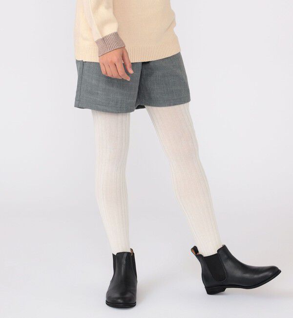 SHIPS KIDS「SHIPS KIDS:140～150cm / ツイード タック キュロット」|キュロット|