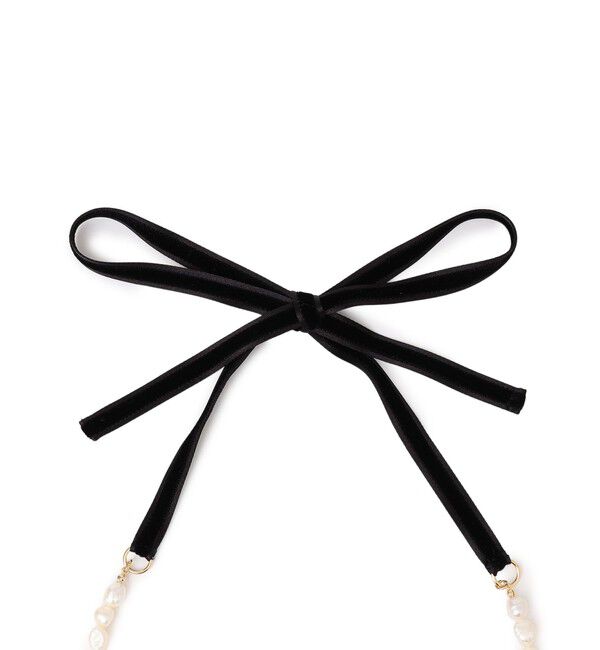 SHIPS for women「淡水パール リボン ネックレス」|ネックレス|