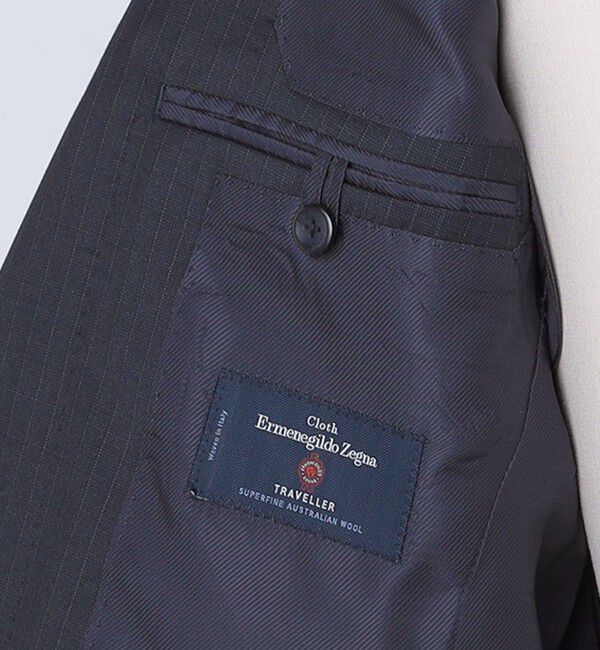 SHIPS「SHIPS: ZEGNA TRAVELLER ストライプ スーツ」|スーツ|