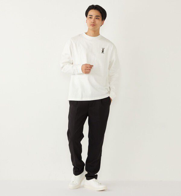 SHIPS Colors 「SHIPS Colors:TeddyBear(R) ワンポイント ロングスリーブ Tシャツ◇」|Tシャツ・カットソー|