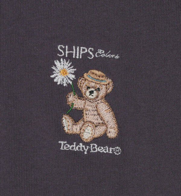 SHIPS Colors 「SHIPS Colors:TeddyBear(R) ワンポイント ロングスリーブ Tシャツ◇」|Tシャツ・カットソー|