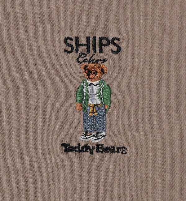 SHIPS Colors 「SHIPS Colors:TeddyBear(R) ワンポイント ロングスリーブ Tシャツ◇」|Tシャツ・カットソー|