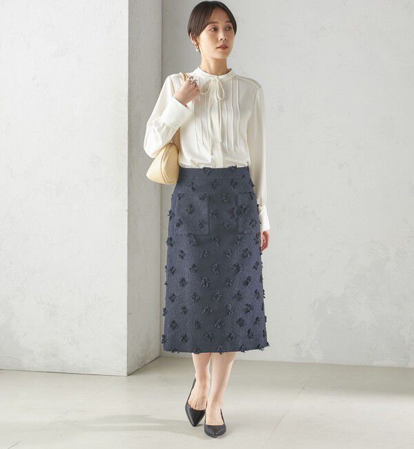 SHIPS for women「IFANSI Aライン スカート（セレモニー対応可）」|スカート|