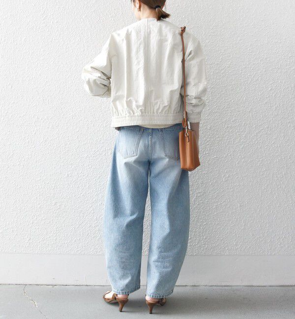 SHIPS any「SHIPS any:〈洗濯機可能〉ノーカラー コンパクト ポケット ブルゾン」|ブルゾン・スタジャン|