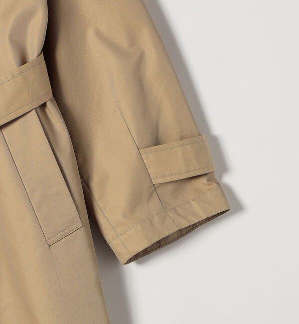 SHIPS any「SHIPS any:〈手洗い可能〉シャンブレー バルマカーン ロング コート」|トレンチコート|