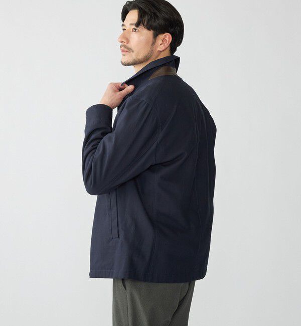 SHIPS「SHIPS: ハイツイスト コットン オックス ユーティリティ ジャケット」|テーラードジャケット|