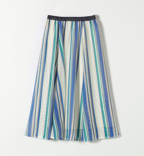 SHIPS any「SHIPS any:〈手洗い可能〉メッシュ サーキュラー スカート」|スカート|